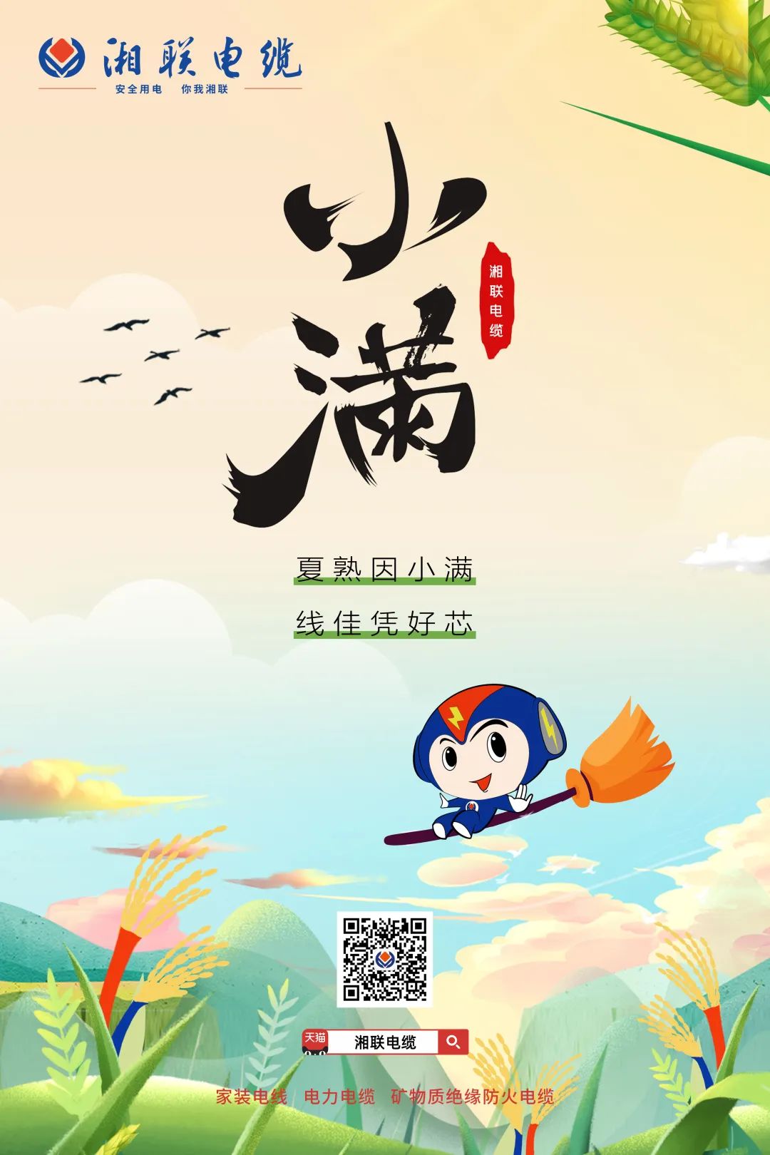 小满节气今日至，用电安全需重视！#安全用电你我辉达娱乐